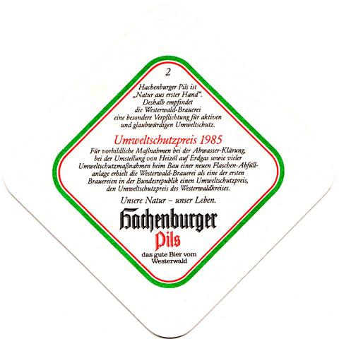 hachenburg ww-rp hachenburger das gute raute 1b (185-2 umweltschutzpreis)